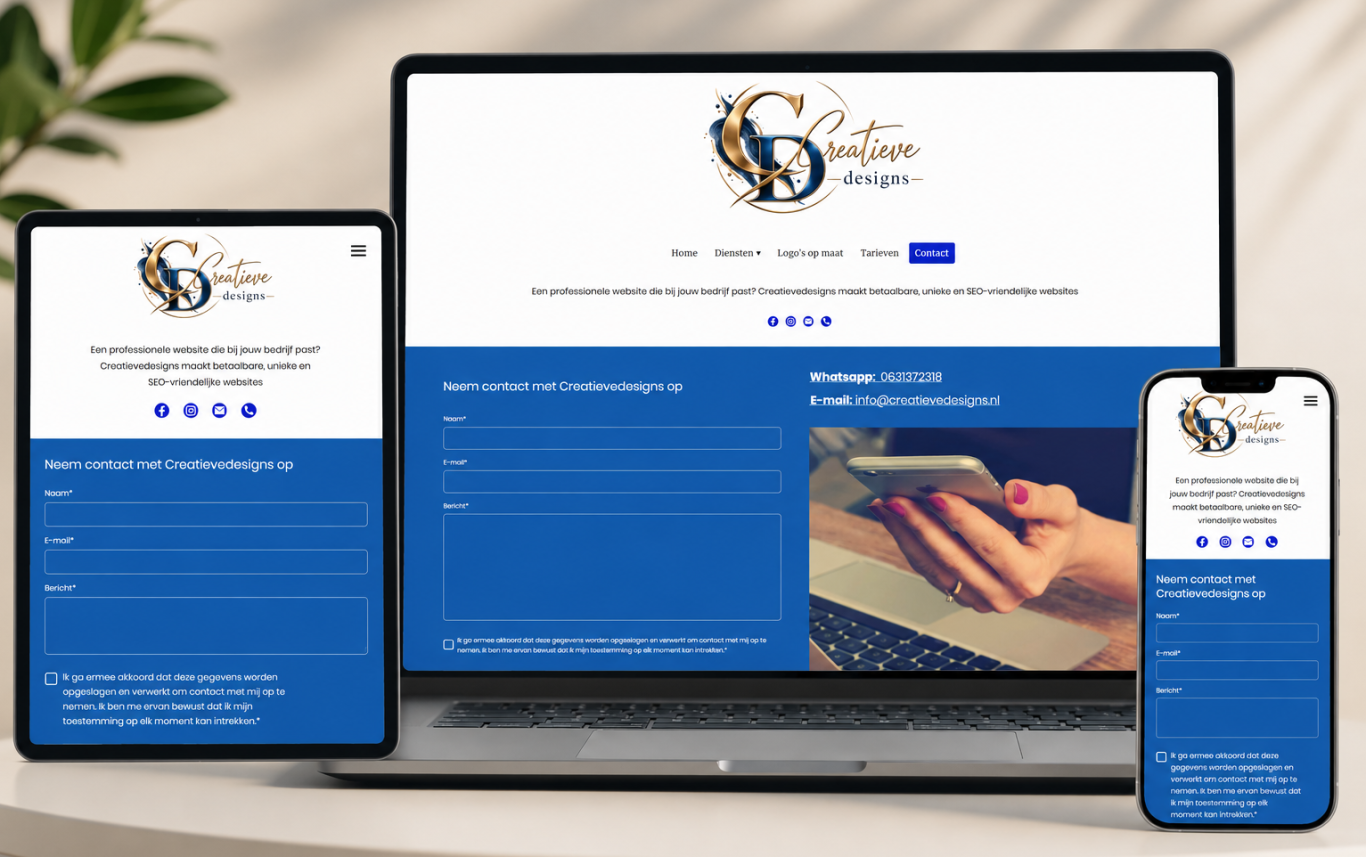 Stripverhaal over professioneel webdesign en een SEO-vriendelijke website